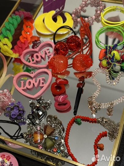 Бижутерия пакетом новая