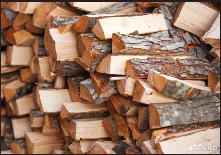 Дрова колотые