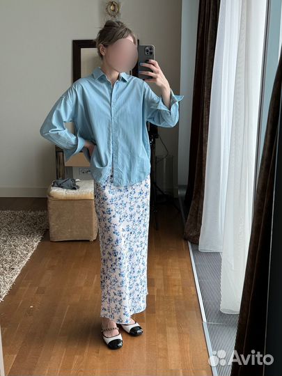 Юбка в цветах