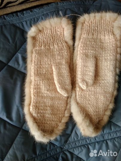 Норковые варежки