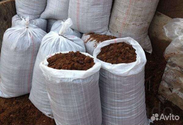 Навоз коровий в мешках