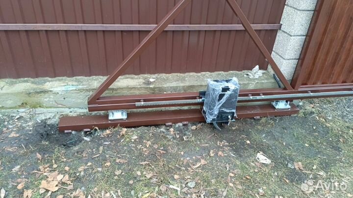 Откатные ворота под ключ с установкой