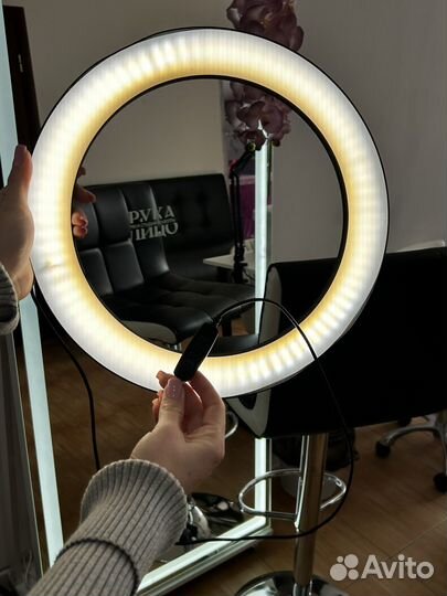 Кольцевая лампа 36 см