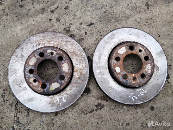 Диски Тормозные Пара Гольф 4 Октавия тур 1.4 1.6