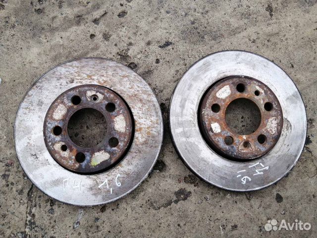 Диски Тормозные Пара Гольф 4 Октавия тур 1.4 1.6