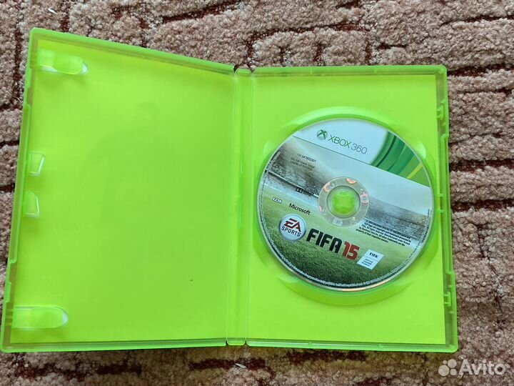 Диск на xbox 360 FIFA 15