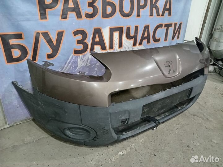 Peugeot partner tepee бампер передний верх.вниз