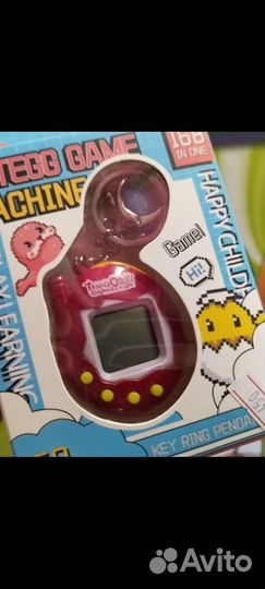 Тамагочи чернобелый