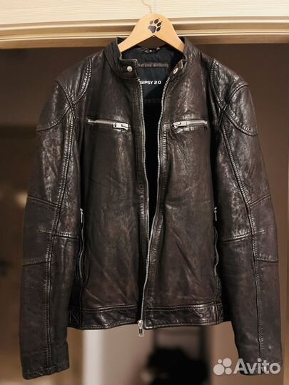 Мужская кожаная куртка Gipsy M