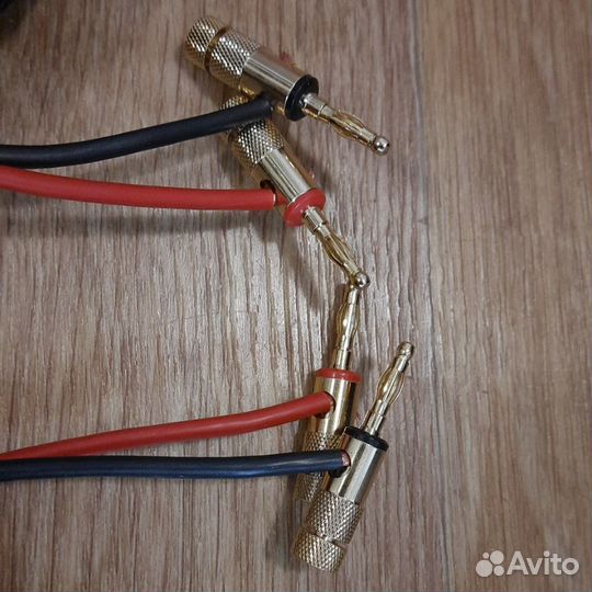 Акустический кабель 2м сечение 2*4мм2