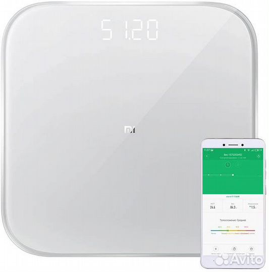 Весы напольные Xiaomi Mi Smart Scale 2