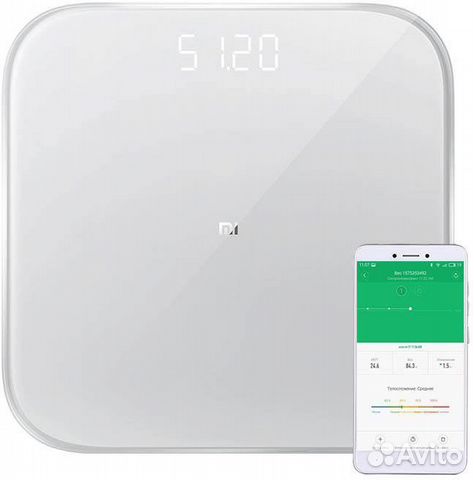 Весы напольные Xiaomi Mi Smart Scale 2