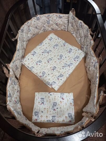 Детское постельное белье в детскую кроватку