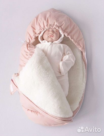 Конверт на выписку для новорождённого зима