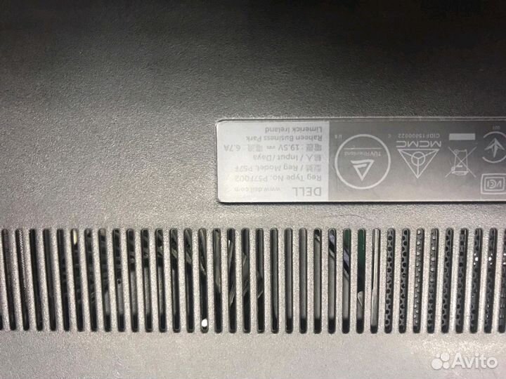 Ноутбук dell Inspirion 7559