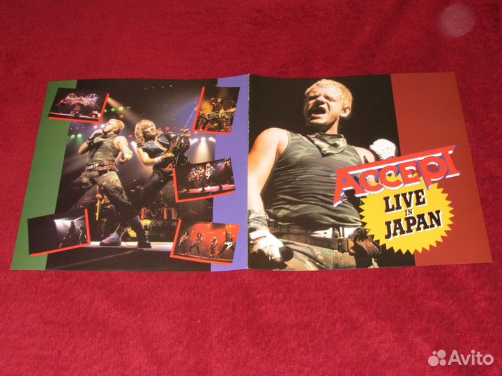 Accept – Kaizoku-Ban 1985 japan