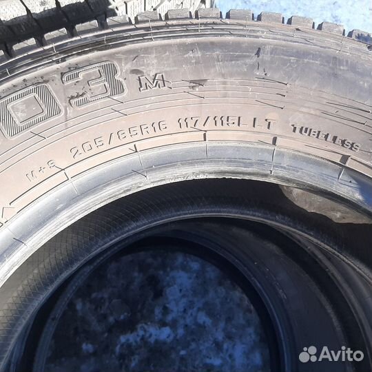 Грузовые шины 205/85R16 LT Bridgestone Dunlop Yoko