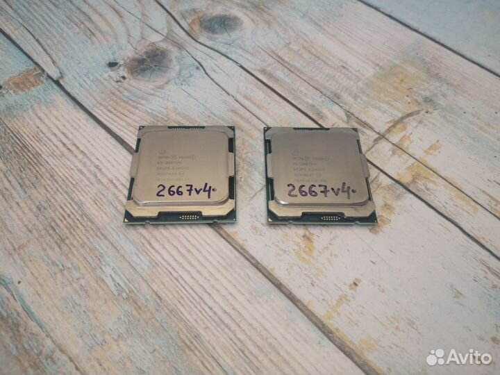 Процессор Intel Xeon E5-2667 v4 (аналог i7-6900K)