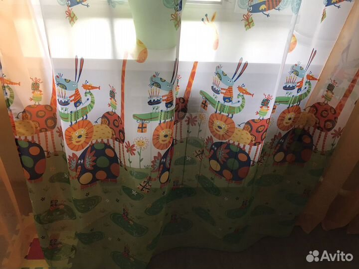 Тюль шторы для детской комнаты