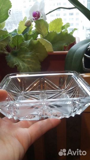 Хрустальная пепельница СССР