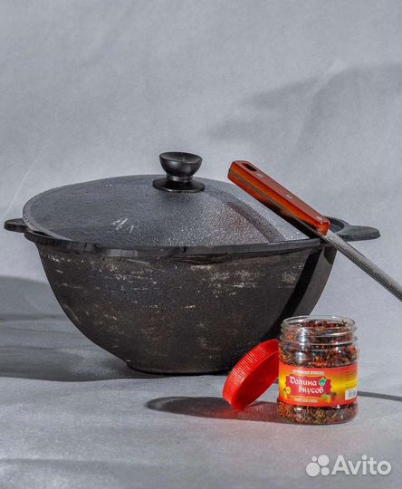 Казан чугунный 6 литров