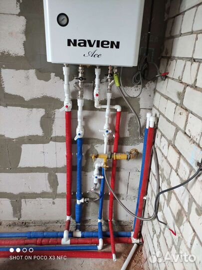 Монтаж, отопления, водопровод, сантехника