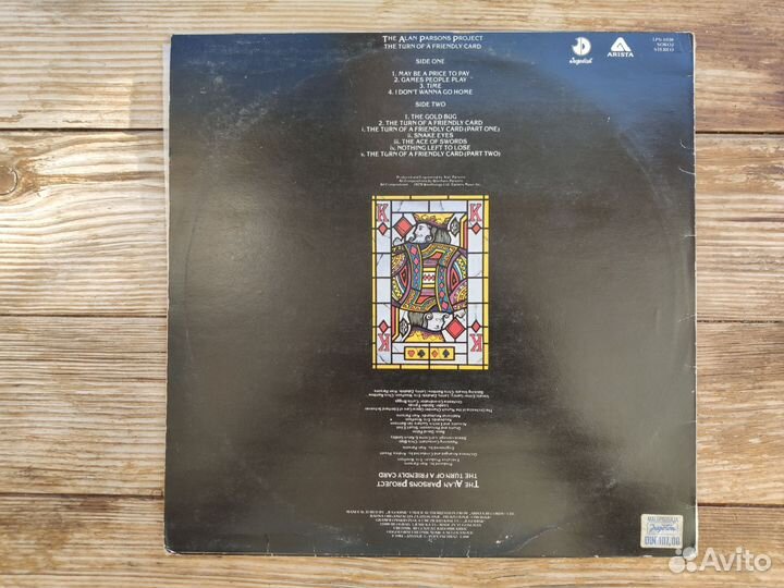 Виниловая пластинка The Alan Parsons Project LP