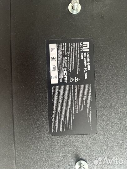 Телевизор xiaomi 43