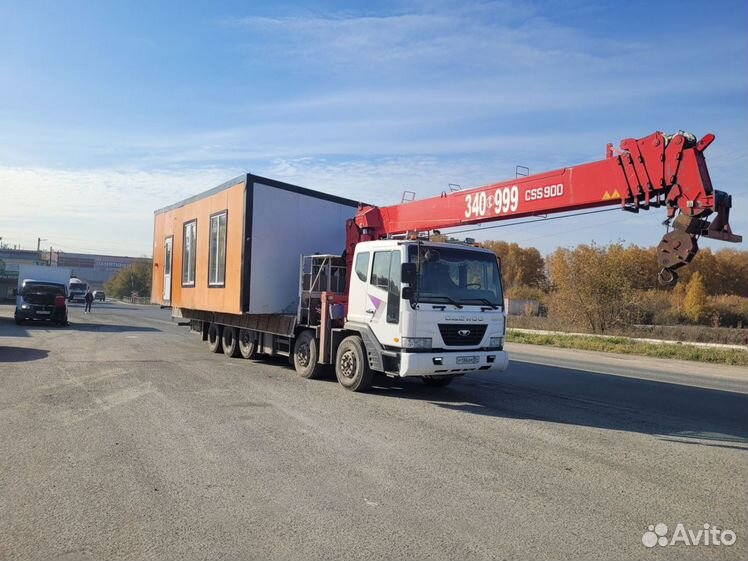 Услуги самогруза Новосибирск. Аренда манипулятора