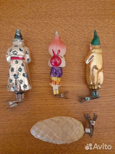 Елочные игрушки СССР