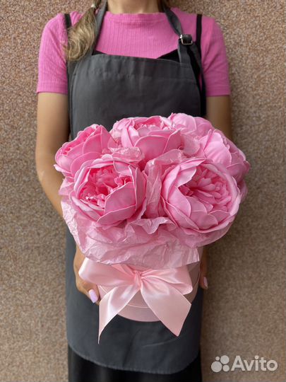 Пионы из мыла