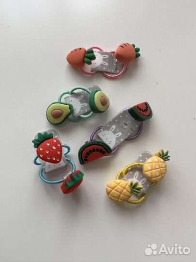 Набор детских резинок для волос