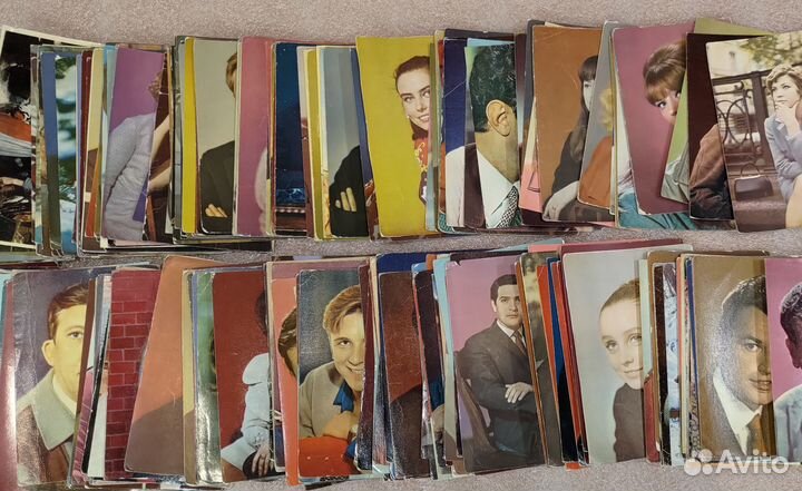 Открытки СССР актеры советского кино и театра