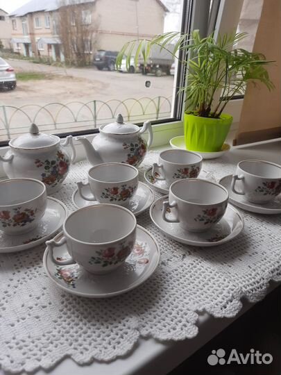 Чайный сервиз вербилки