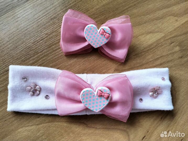 Аксессуары для волос (повязка, ободок, заколка