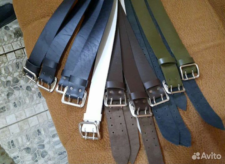 Ремни кожаные армия