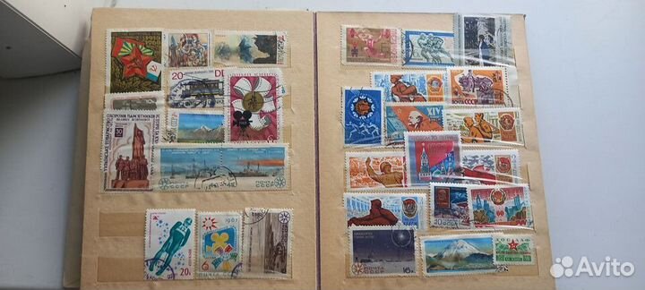 Альбом с марками СССР