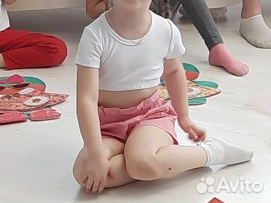Топ и шорты для девочки