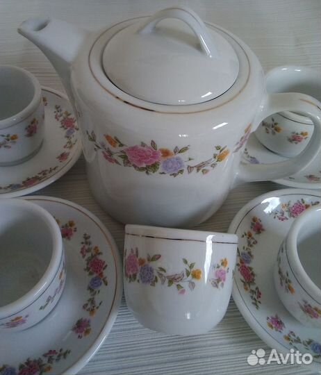 Китайский чайный сервиз, времен СССР, новый
