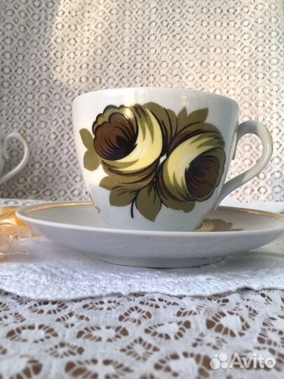 Молочник и чайная пара Тернопольский фз