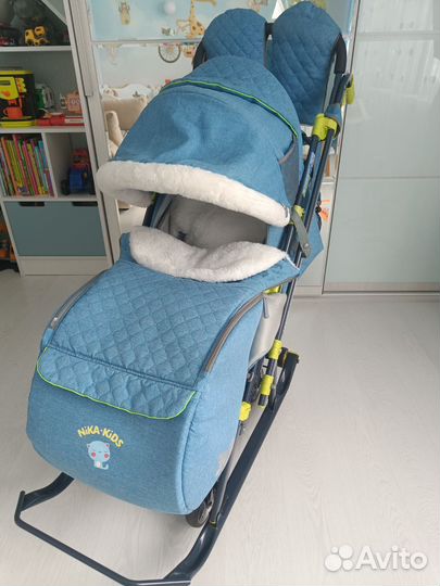 Санки коляска ника 7 3