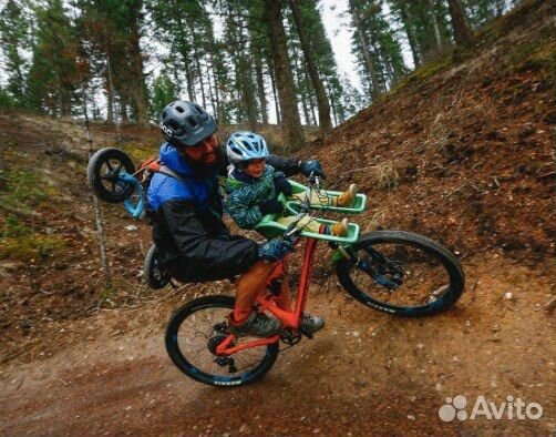 Детское велокресло переднее