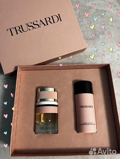 Новый подарочный набор Trussardi оригинал