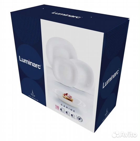 Набор столовой посуды luminarc neo carine 18пр