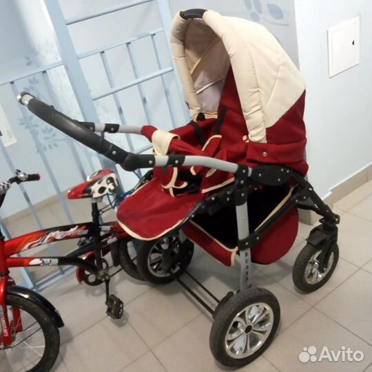 Модульная коляска 2в1