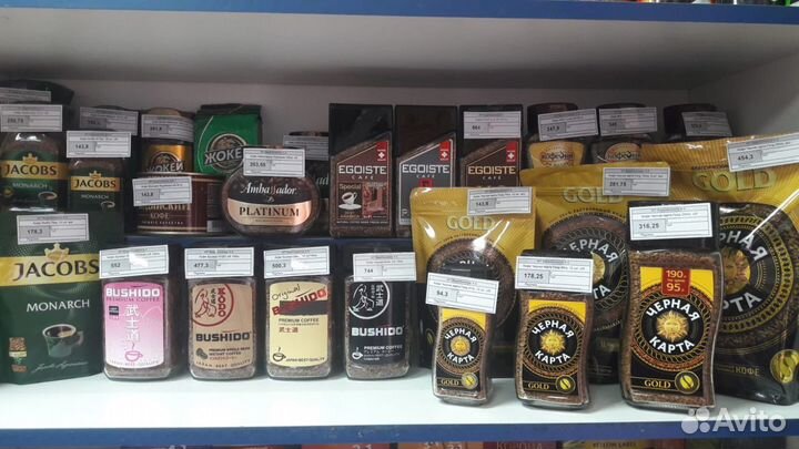 Кофе Бушидо Ориджинал 75гр м/у