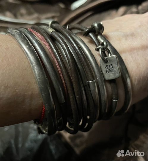 Серебряный браслет uno de 50