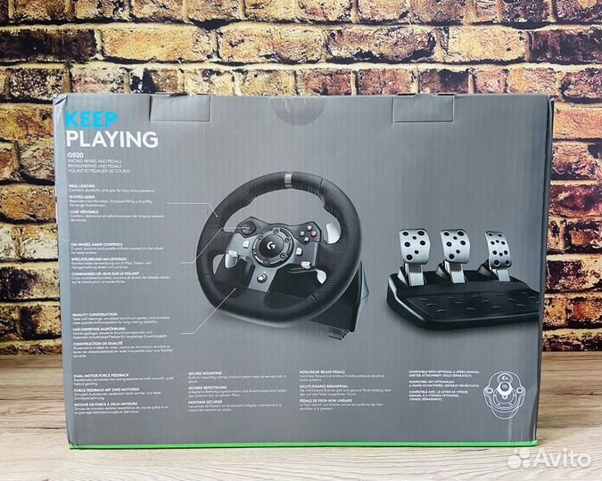Руль Logitech G920 Driving Force