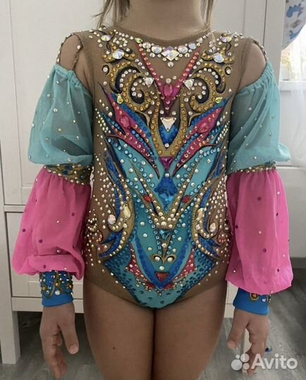 Купальник для художественной гимнастики 110 размер