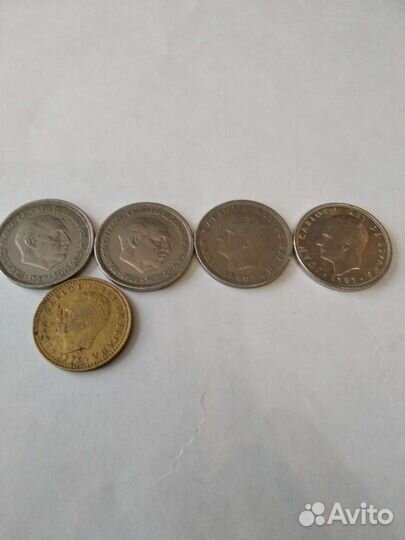 Монеты испания